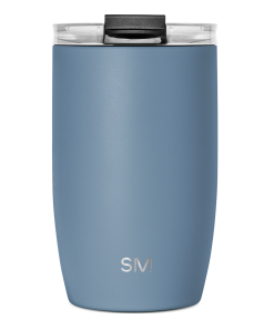 Voyager Tumbler with Clear Flip Lid & Straw