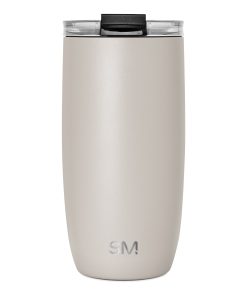 Voyager Tumbler with Clear Flip Lid & Straw