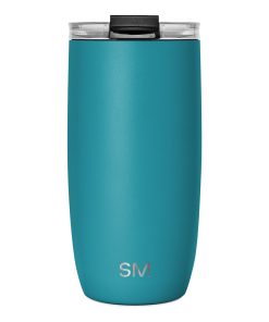 Voyager Tumbler with Clear Flip Lid & Straw