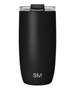 Voyager Tumbler with Clear Flip Lid & Straw