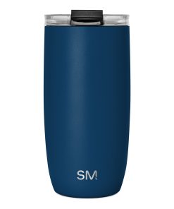 Voyager Tumbler with Clear Flip Lid & Straw