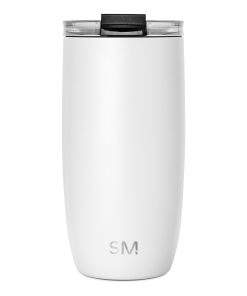 Voyager Tumbler with Clear Flip Lid & Straw