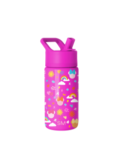 Summit Kids Water Bottle with Straw Lid