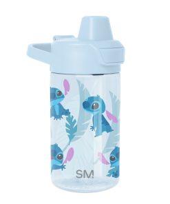 Summit Kids Plastic Water Bottle with Simple Flip Straw Lid