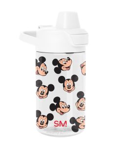 Summit Kids Plastic Water Bottle with Simple Flip Straw Lid