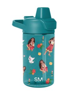 Summit Kids Plastic Water Bottle with Simple Flip Straw Lid