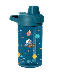 Summit Kids Plastic Water Bottle with Simple Flip Straw Lid