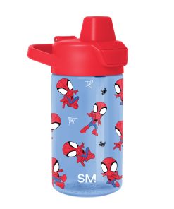Summit Kids Plastic Water Bottle with Simple Flip Straw Lid