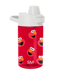 Summit Kids Plastic Water Bottle with Simple Flip Straw Lid