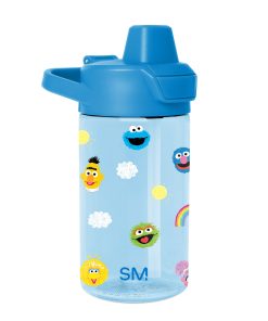 Summit Kids Plastic Water Bottle with Simple Flip Straw Lid