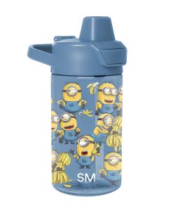 Summit Kids Plastic Water Bottle with Simple Flip Straw Lid