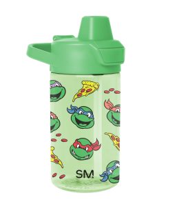 Summit Kids Plastic Water Bottle with Simple Flip Straw Lid